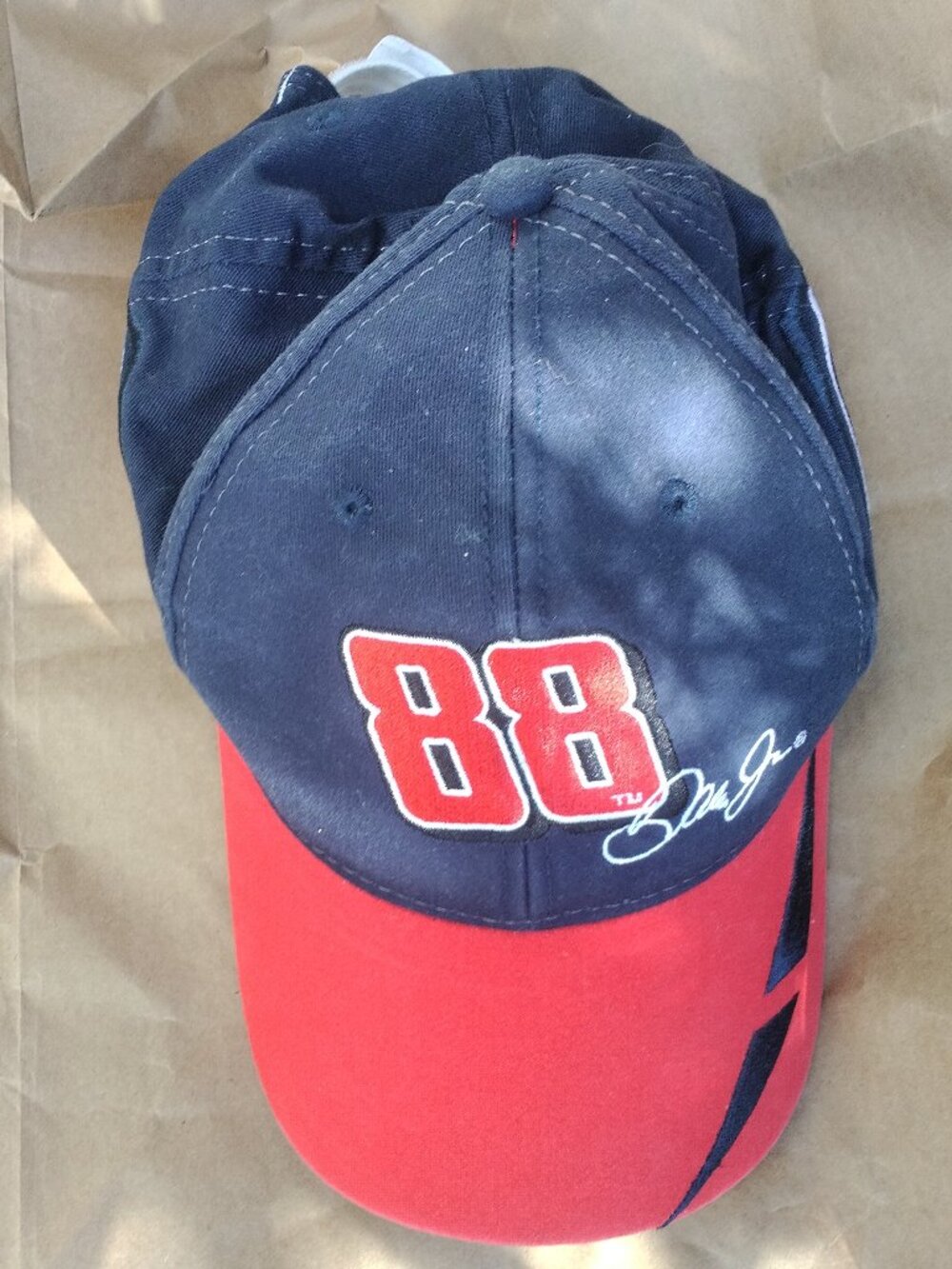 Nascar Dale Earnhardt Jr Car 88. National Guard Baseball Cap. Winners Circle.